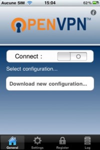 كاسر بروكسى للايفون OpenVPN
